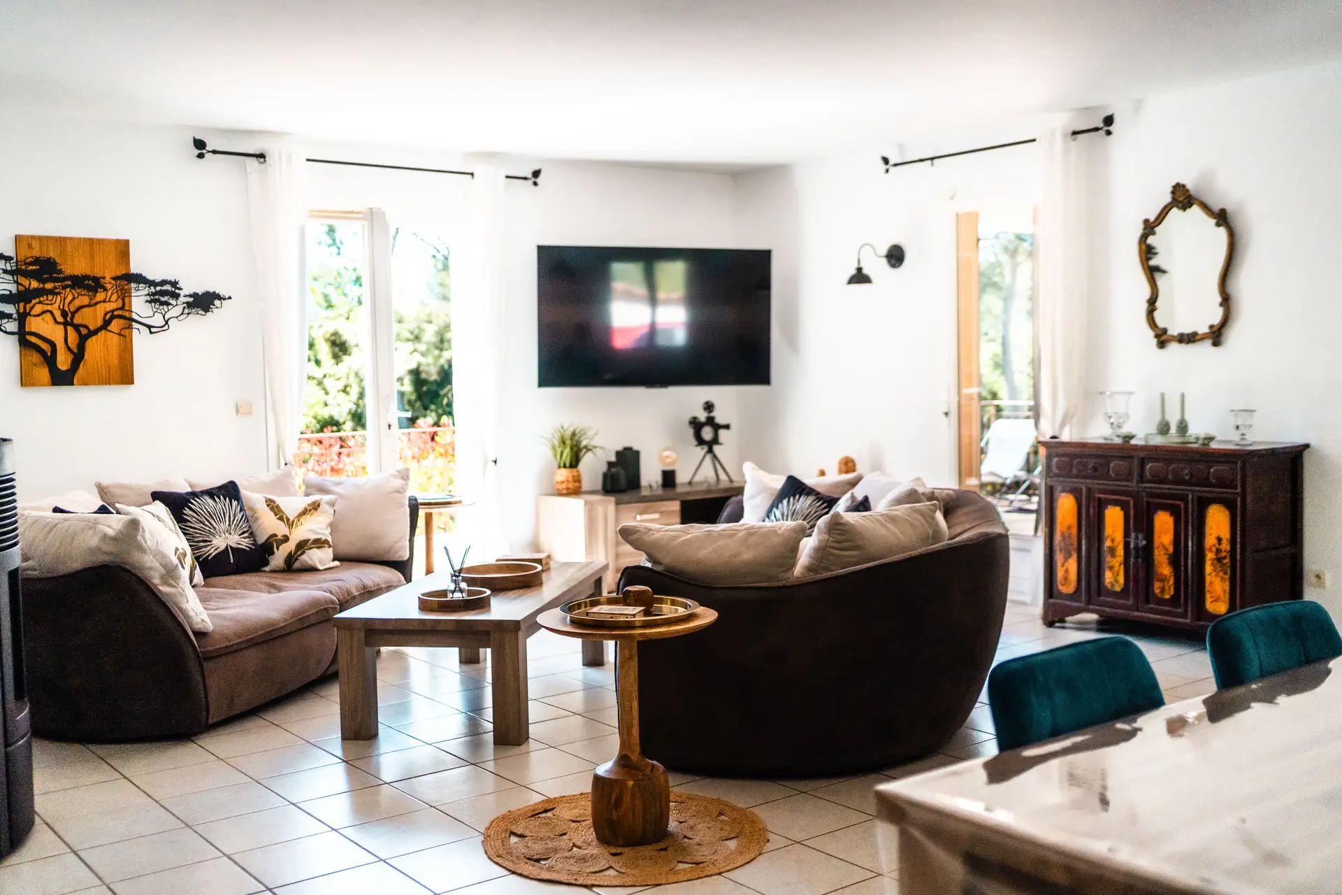 La cuisine équipée de la Villa Saint-Louis